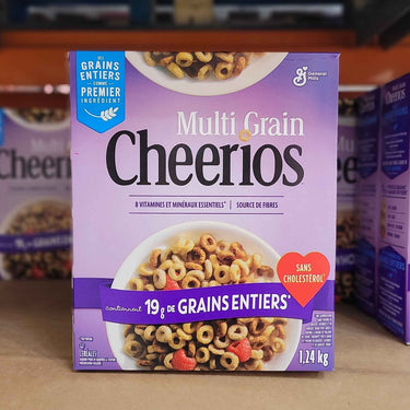 Image of General Mills Multi-Grain Cheerios Cereal - 1 x 1.24 Kilos